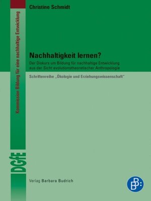 cover image of Nachhaltigkeit lernen?